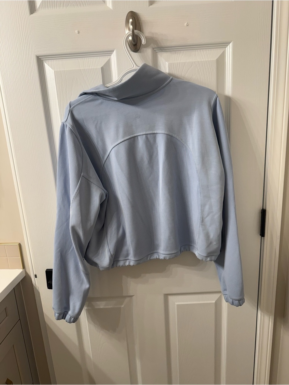 lululemon athletica Light Blue Half-Zip Pullover Sweater - Picture 2 of 3